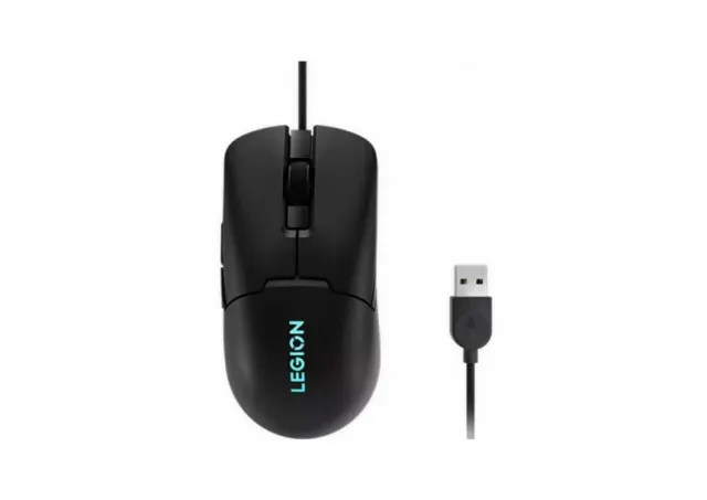 Legion M300s RGB Gaming USB Mouse, Shadow Black, 6 programmable buttons, 8000 DPI, On-the-fly DPI switch, 16.8M RGB colors, Sensor Pixart 3327