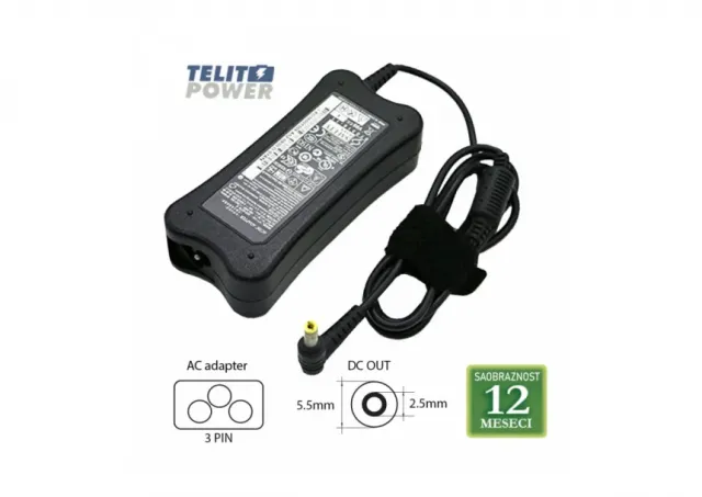 LENOVO 19V-3.42A ( 5.5 * 2.5  ) ADP65YB B 65W ( bone ) LAPTOP ADAPTER
