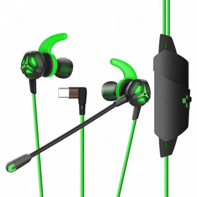 LENOVO Gejmerske bubice GAME SHOCK HS-10 (Zelene)