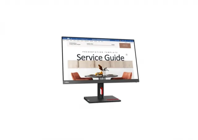 Lenovo Think 63DEKAT3EU 23.8" ThinkVision S24i-30 (F23238FS0) 1920x1080 Wide 16:9 LED IPS AG, 1300:1 (Dynamic 3M:1), 6ms (4ms extreme mode), 250cd/m², 178/178, 1xVGA, 1xHDMI 1.4, Black, Tilt, VESA 100x100, 3YW