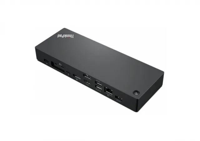 Lenovo Think ThinkPad Universal Thunderbolt 4 Dock - EU - 1x Thunderbolt, 2x DisplayPort, 1x HDMI, 4x USB 3.1 Gen 2 (1 always-on), 1x USB-C 3.2 Gen 2, 1 x Combo Audio Jack, 1 x Gigabit Ethernet, 135W AC adapter