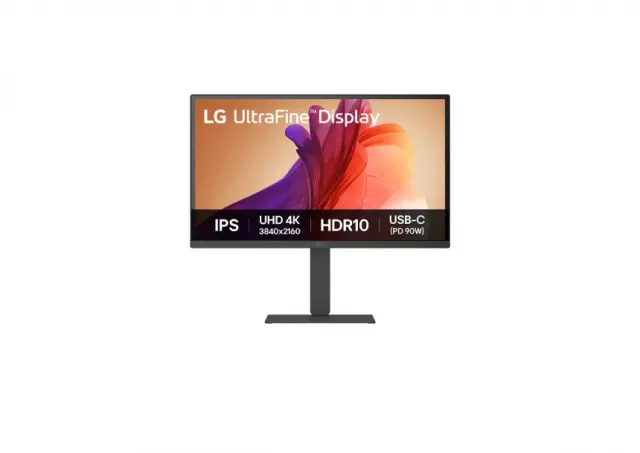 LG 27U730A-B 27” IPS UHD 4K 3840x2160@60Hz, 16:9, 1000:1, 300 cd/m², 5ms, 178º/178º, HDR10, 2 HDMI, 1 DP, 1 USB-C, 2 USB Downstream Port 3.2, 5Wx2, VESA, Titl/Height/Swivel/Pivot,Black,3yw