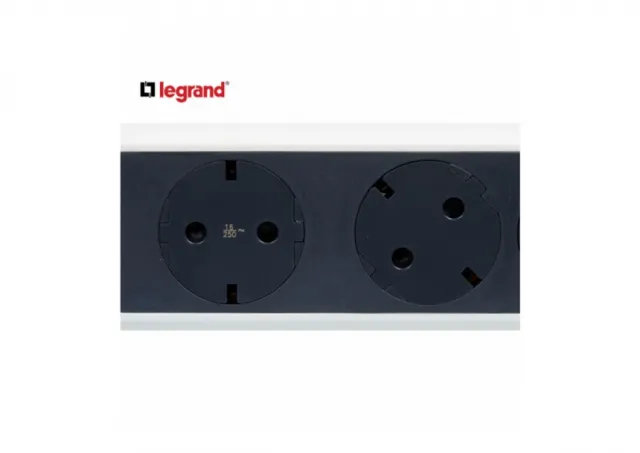 LG 694535 PRODUZNI BLOK 3X2P+E 3M (BELA/T.SIVA)