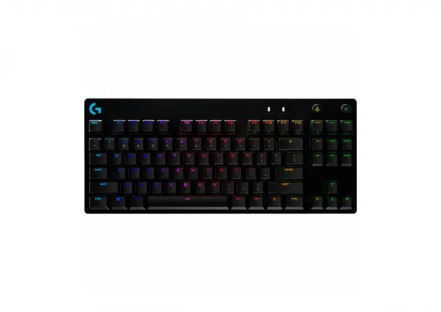 LOGITECH G PRO X TKL LIGHTSPEED Mechanical Gaming Keyboard - BLACK - US INT'L - TACTILE