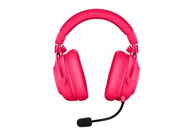 LOGITECH G PRO X2 LIGHTSPEED Wireless Gaming Headset - Blue Mic - MAGENTA