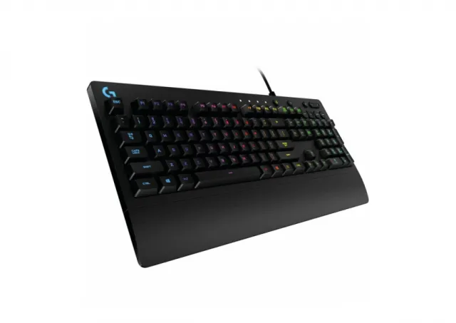 LOGITECH G213 Prodigy Corded RGB Gaming Keyboard - BLACK - HRV-SLV-SRB