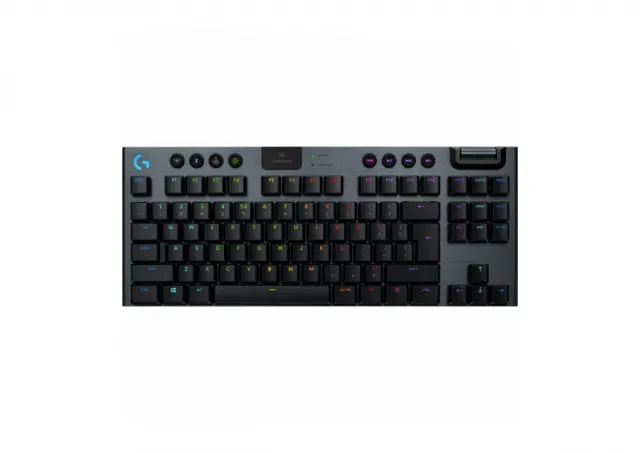 LOGITECH G915 X LIGHTSPEED TKL Wireless Gaming Keyboard - BLACK - US INT'L - 2.4GHZ/BT  - EMEA28i-935 - TACTILE