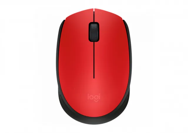 LOGITECH M171 Wireless Mouse - RED