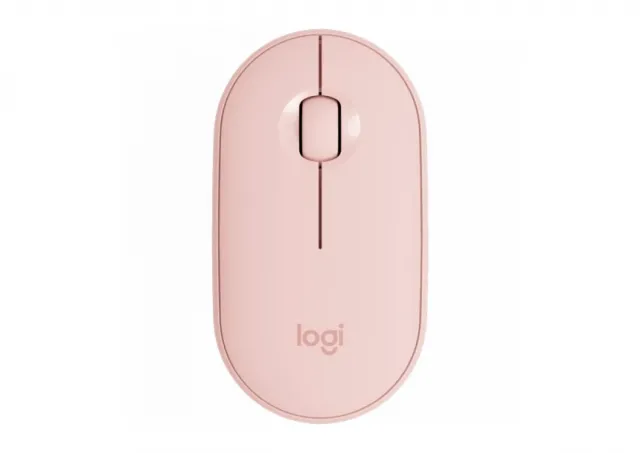 LOGITECH M350S Pebble 2 Bluetooth Mouse - TONAL ROSE - DONGLELESS