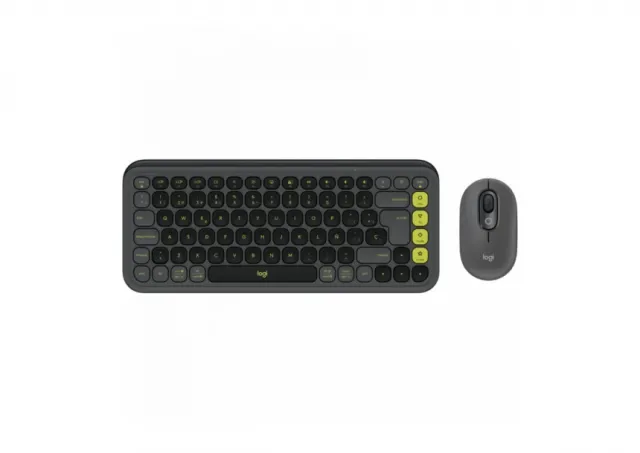 LOGITECH POP ICON COMBO - GRAPHITE - US INT'L - BT  - INTNL-973
