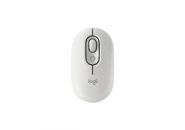 LOGITECH POP Mouse with emoji - OFF-WHITE - BT  - EMEA28i-935 - FY25,TERRA