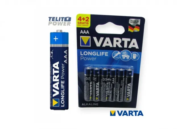 LONGLIFE POWER (HIGH ENERGY) LR03 AAA VARTA PROMO alkalna - cena na komad