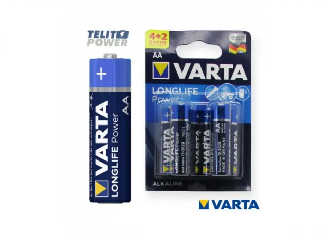 LONGLIFE POWER (HIGH ENERGY) LR6 AA VARTA PROMO alkalna - cena na komad