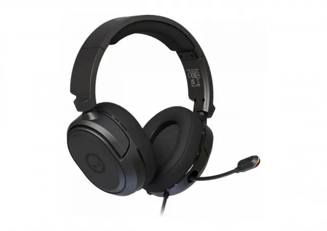 LORGAR Kaya 360, USB Gaming headset with microphone, CM108B, 7.1 virtual surround sound, Plug&Play, USB-A connection cable 2m, fabric ear pads, size: 192*184.7*88mm, 0.314kg, black