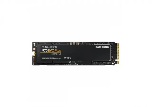 M.2 NVMe 2TB SSD 970 EVO Plus, Read up to 3,500 MB/s, Write up to 3,300 MB/s