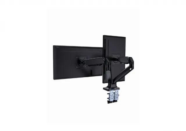 MA-DA2-03 Gembird Podesivi stoni drzac Full-motion za dva monitora, tilt, 17-35 max.2x10kg