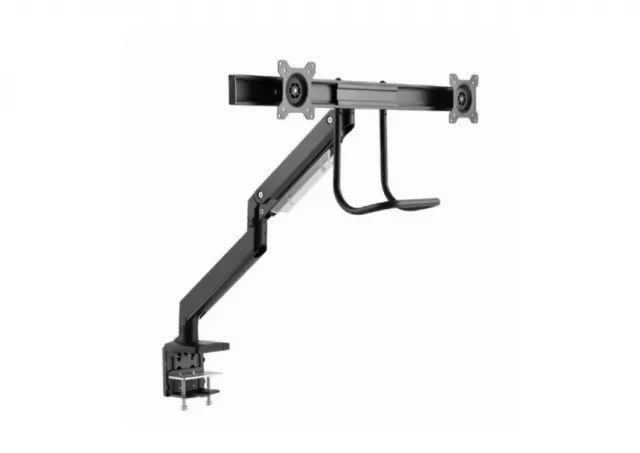 MA-DA2-04 Gembird Podesivi stoni drzac za dva monitora, tilt, 17-32 max.2x8kg