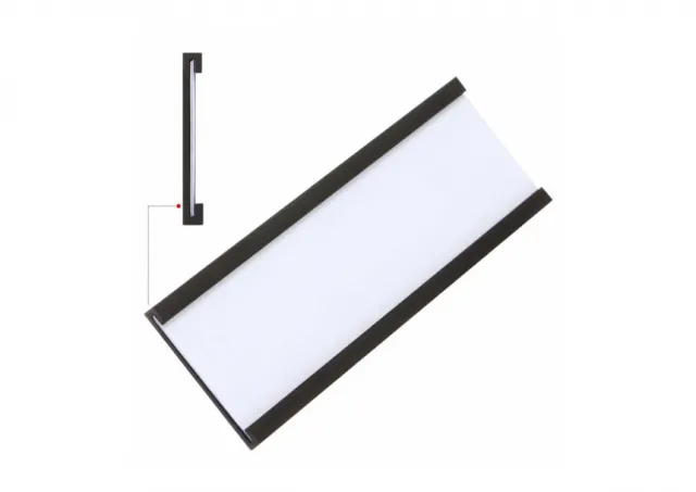 Magnetni "C" profil za označavanje 100x30mm, 1/20 O+CO  09DTM933