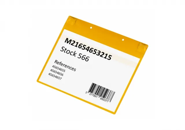 Magnetni džep u boji A4 horizontalni, 1/5, Tarifold - Djois Tarifold žuta 09CRT50G
