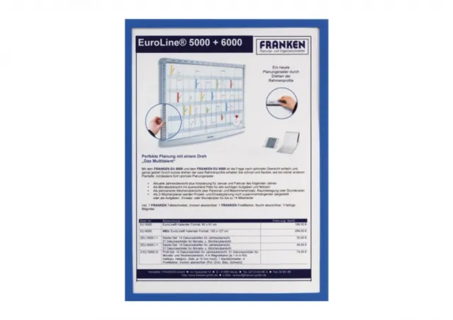 Magnetni ram A4 Franken plava 09CR10E