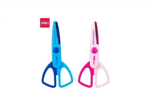 MAKAZE DEČIJE DELI ZIG-ZAG 136mm U BLISTERU ED60001