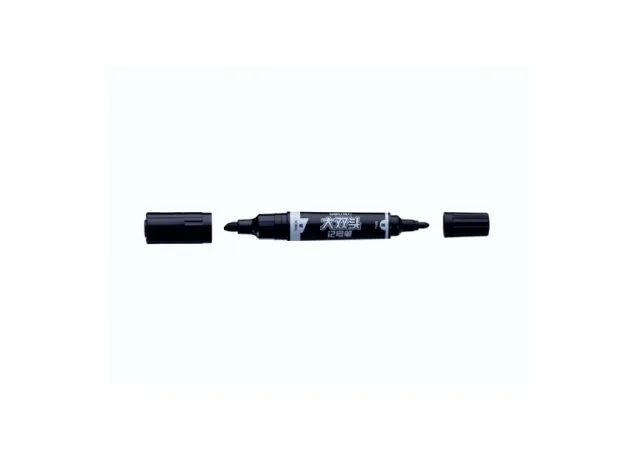 MARKER DELI TWIN PERMANENTNI CRNI ES555