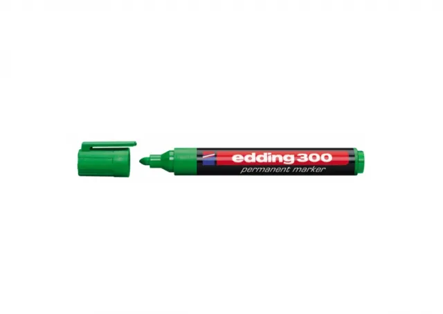 Marker permanent 300 1,5-3mm, zaobljeni Edding zelena 08M300F