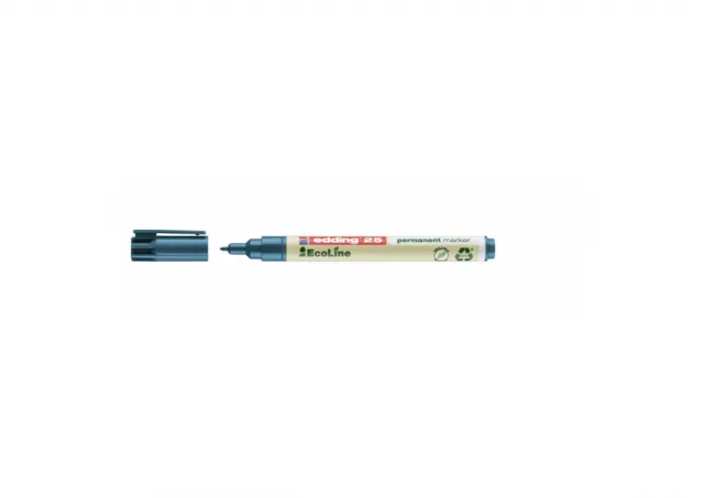 Marker permanent E-25 EcoLine 1mm, zaobljeni Edding plava 08M25E