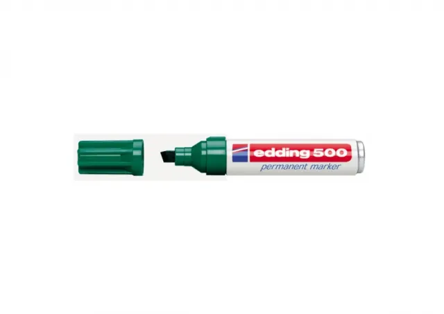 Marker permanent E-500 2-7mm Edding zelena 08M500F