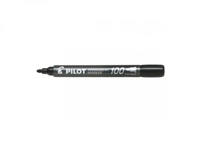 MARKER PILOT PERMANENT 100 OKRUGLI VRH CRNI