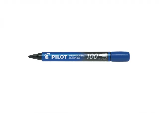 MARKER PILOT PERMANENT 100 OKRUGLI VRH PLAVI