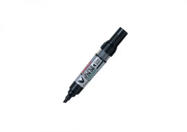 MARKER PILOT V SUPER COLOR KOSI VRH CRNI