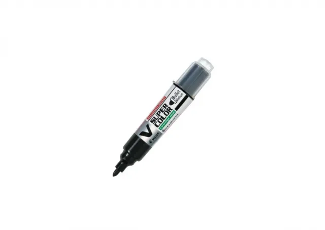 MARKER PILOT V SUPER COLOR OK.VRH CRNI