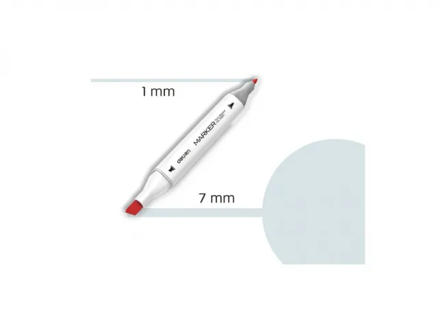 MARKER SKETCH DELI BG1 SVETLO SIVA 70801A-BG1