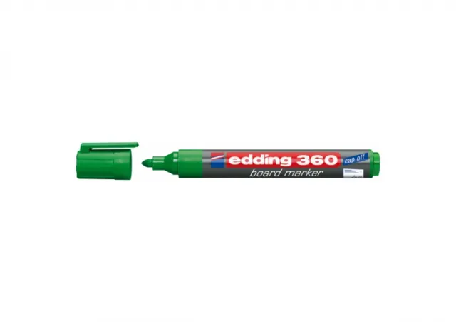 Marker za belu tablu 360 1,5-3mm, zaobljeni Edding zelena 09M360F