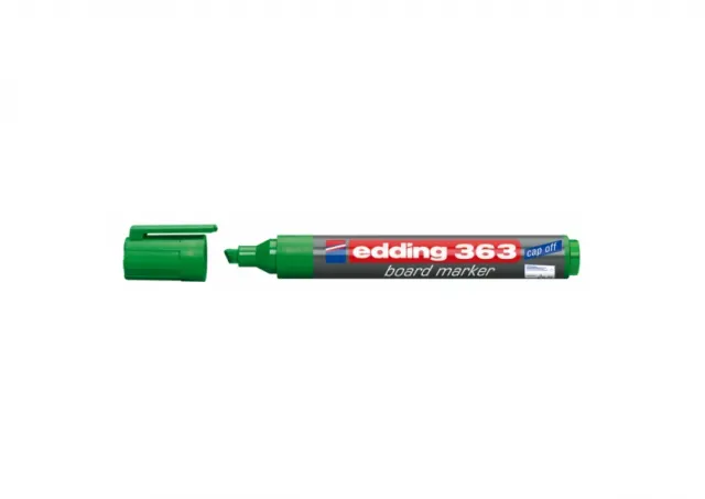 Marker za belu tablu 363 1-5mm, kosi vrh Edding zelena 09M363F