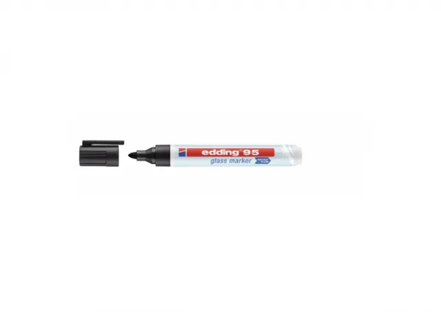 Marker za staklenu tablu E-95 1,5-3mm, zaobljeni Edding crna 09M95B