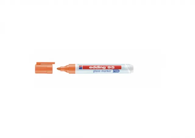 Marker za staklenu tablu E-95 1,5-3mm, zaobljeni Edding narandžasta 09M95J