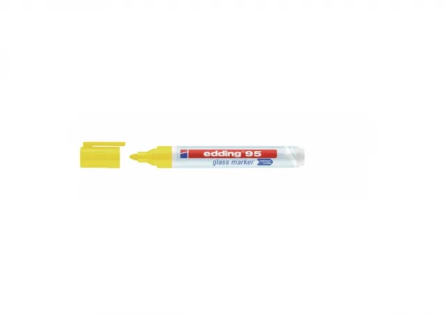 Marker za staklenu tablu E-95 1,5-3mm, zaobljeni Edding žuta 09M95G