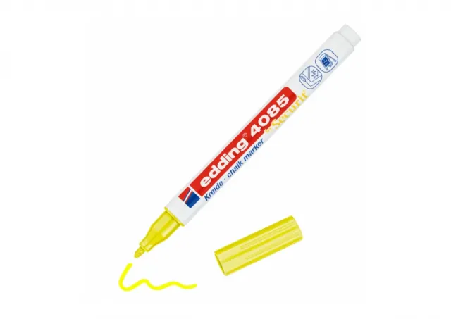 Marker za staklo CHALK MARKER E-4085 1-2mm neon Edding žuta 08M4085NG
