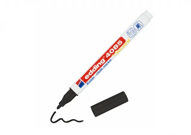 Marker za staklo CHALK MARKER E-4085 1-2mm standard Edding crna 08M4085SB
