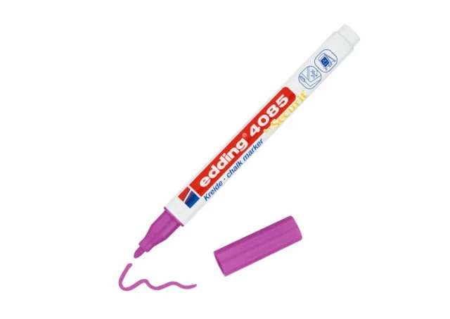 Marker za staklo CHALK MARKER E-4085 1-2mm standard Edding roze 08M4085SI