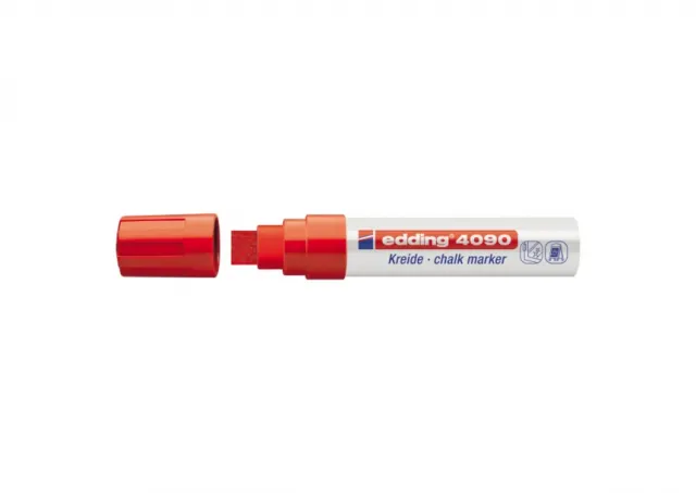 Marker za staklo CHALK MARKER E-4090 4-15mm Edding crvena 08M4090D