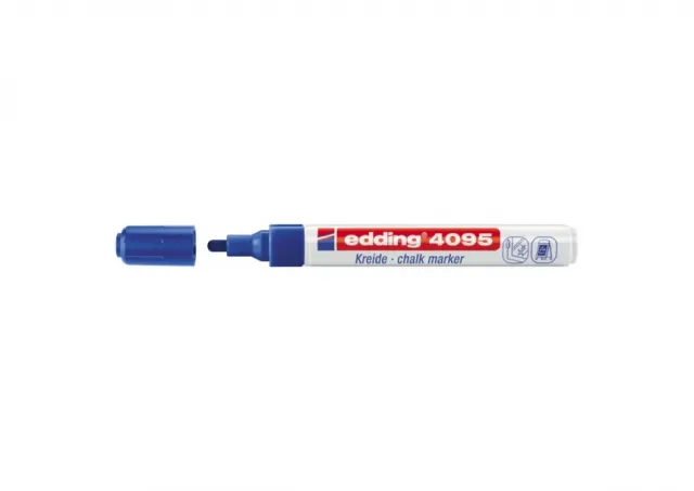 Marker za staklo CHALK MARKER E-4095 2-3mm Edding plava 08M4095E