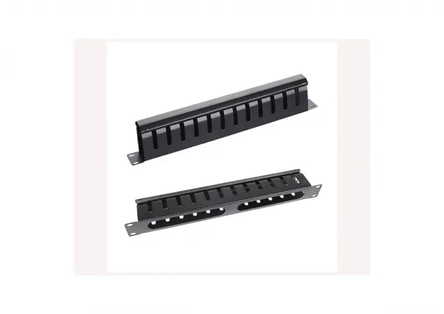 MAXPRO LINE Panel ranzirni 19 inča, kanalica, metalni, 1U 