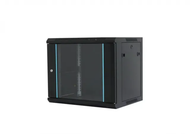 MAXPRO LINE Rack orman nazidni, 12U, 600x600, staklena vrata 