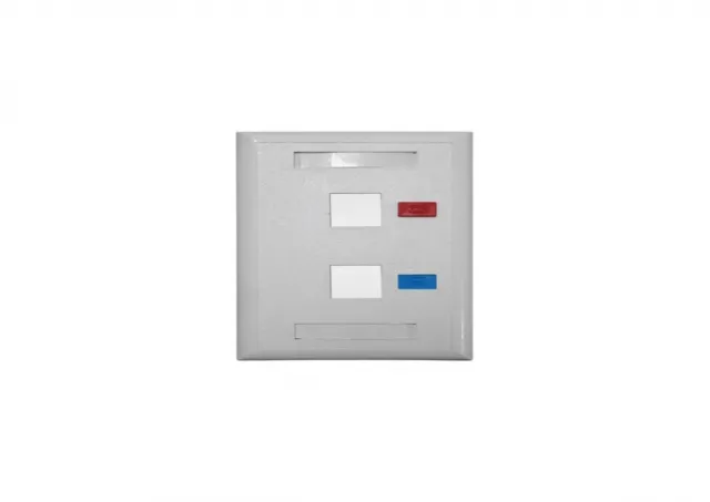 MAXPRO LINE Utičnica modularna, za 2 RJ45 modula, 120mm 