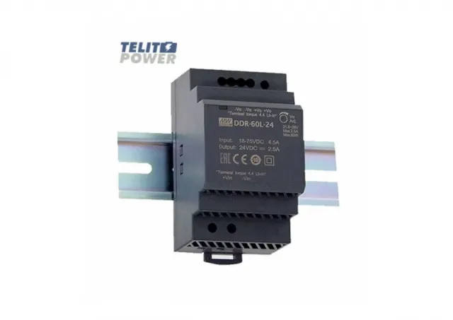 Mean Well DDR-60L-24 DC-DC pretvarač