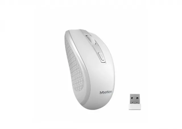 MEETION R560 BEŽIČNI Miš 2.4GHZ, BELI