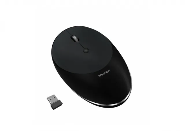 MEETION R600 PUNJIVI BEŽIČNI Miš, CRNI